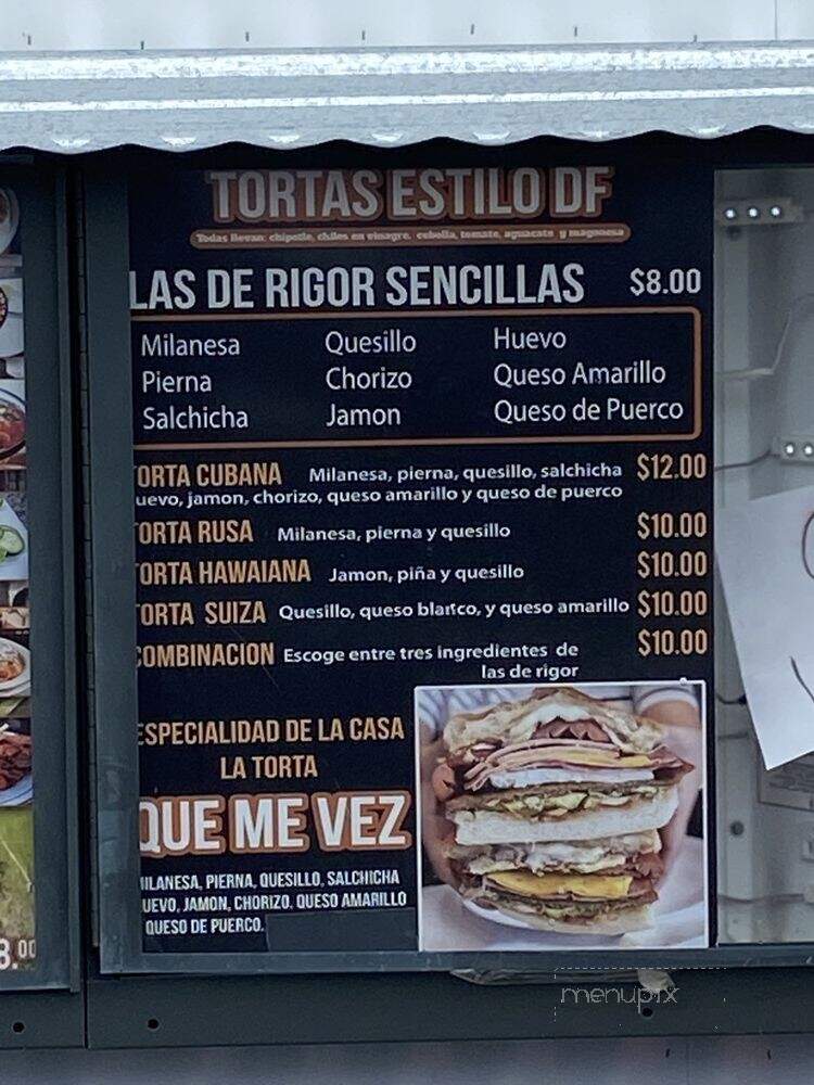 La Capital DF 3 - Fort Worth, TX menu_pic