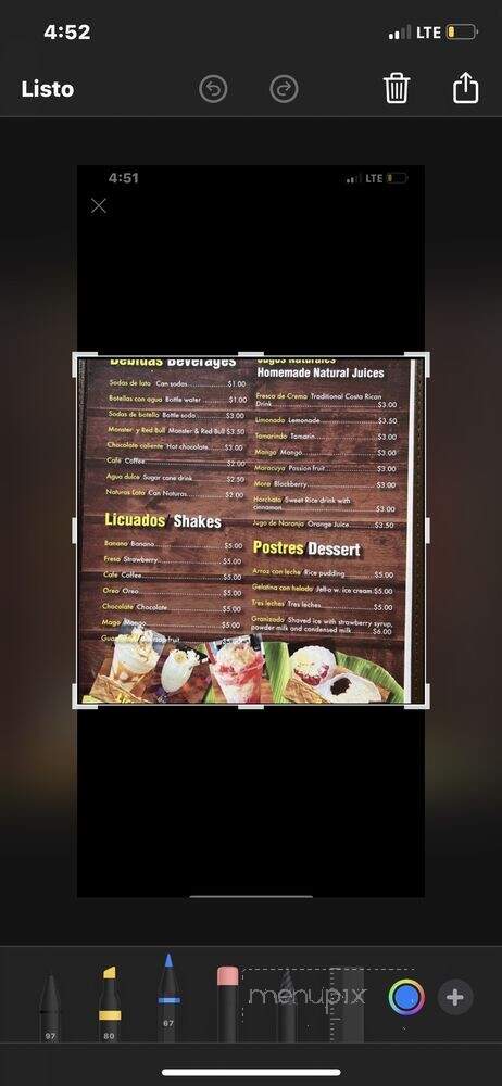 La Casa Del Sabor - Wharton, NJ menu_pic