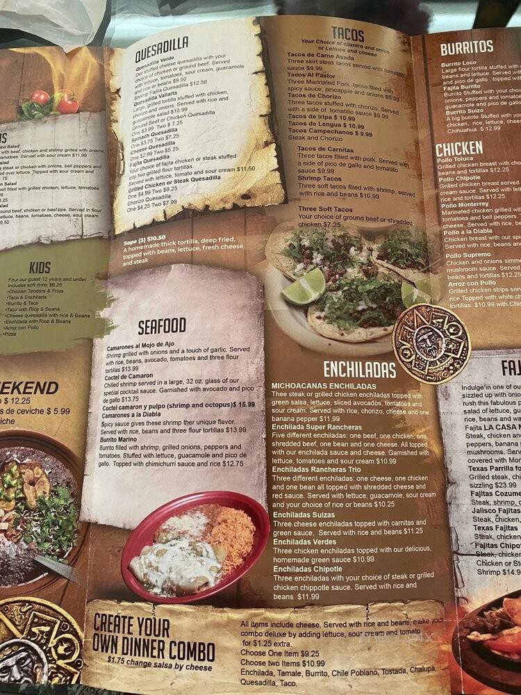 La Casa Michoacana - Morris, IL menu_pic