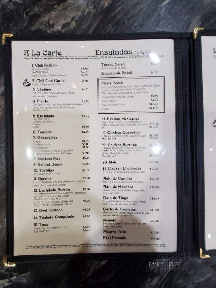 La Casita Mexican Restaurant - Crystal River, FL menu_pic