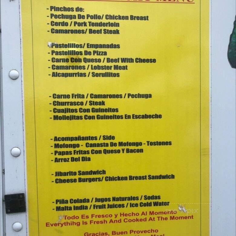 La Chickymunchy - New Haven, CT menu_pic