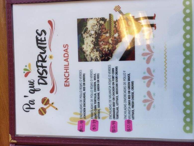 La Chilanguita Mexican Cuisine - East Norriton, PA menu_pic