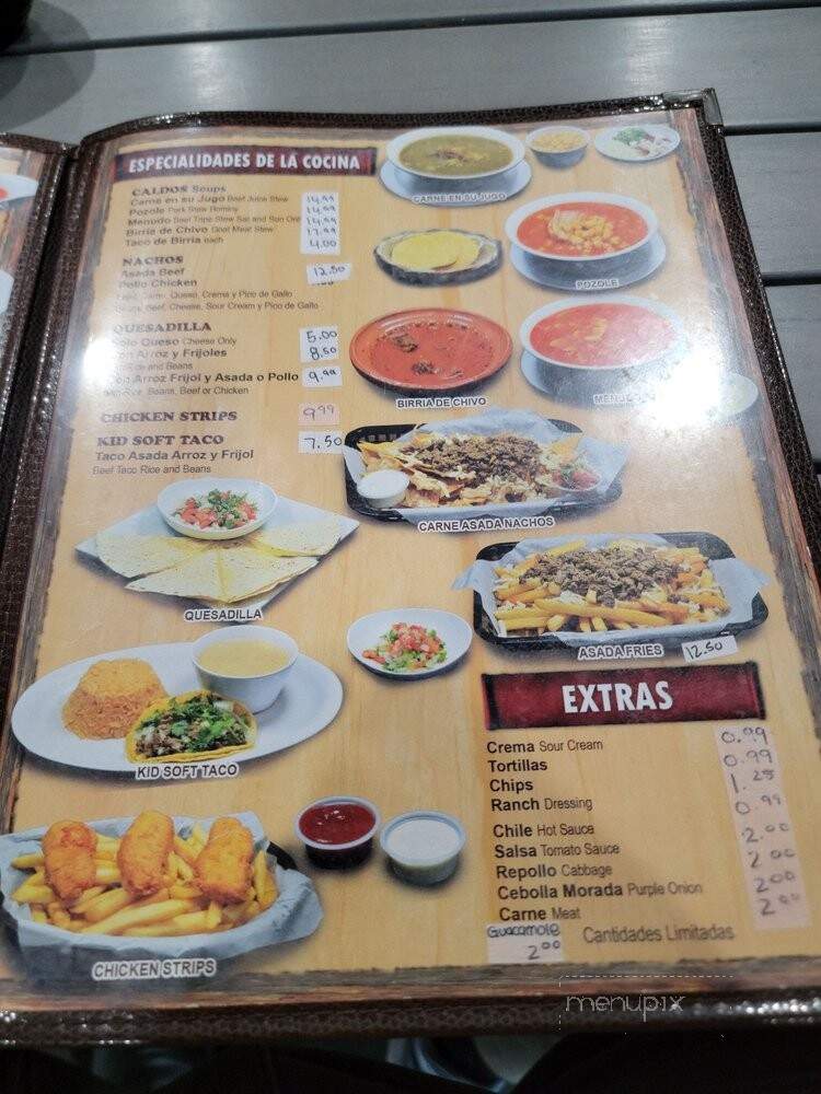 La Chiva Loca 3 - Bell Gardens, CA menu_pic