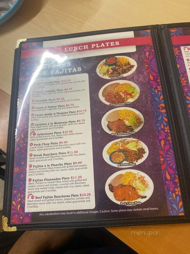 La Cocina Mexicana - San Antonio, TX menu_pic