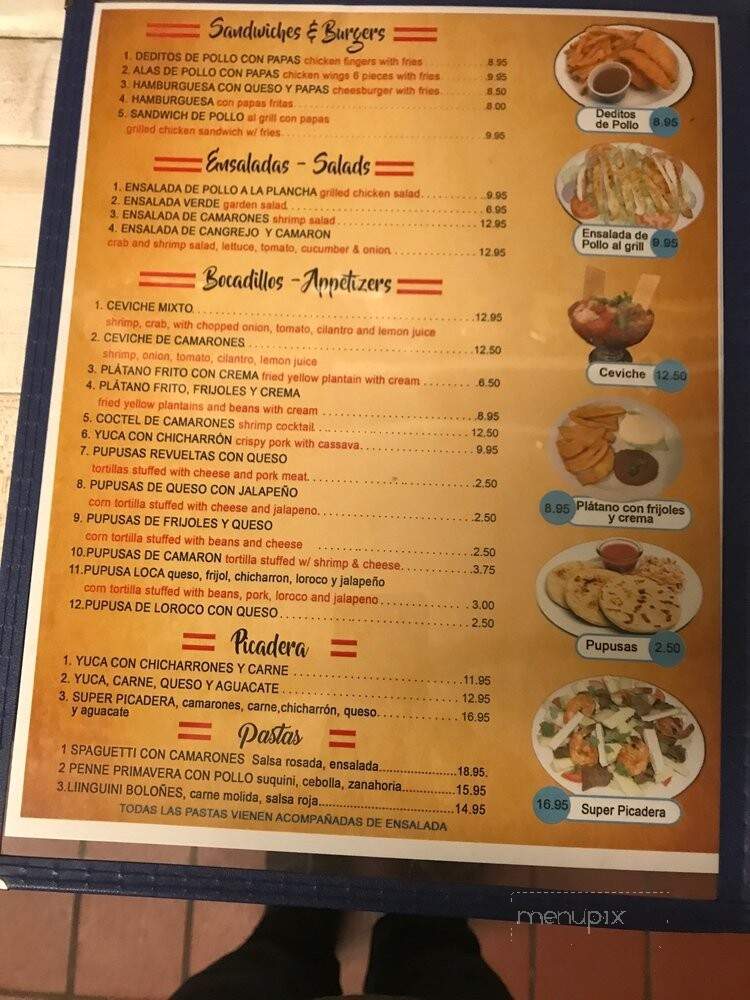 La Costa Del Sol Restaurant - Freeport, NY menu_pic
