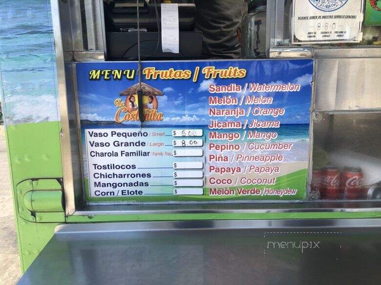 La Costenita - San Jose, CA menu_pic