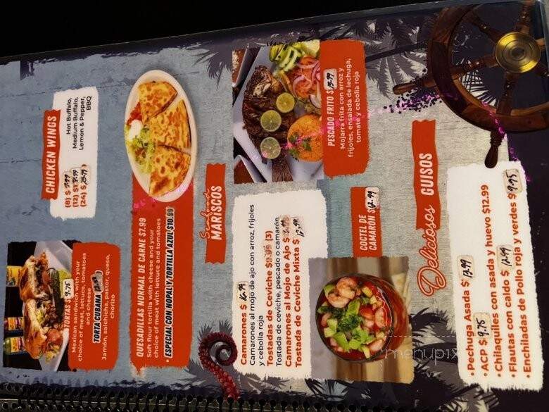 La Costenita - Greensboro, NC menu_pic