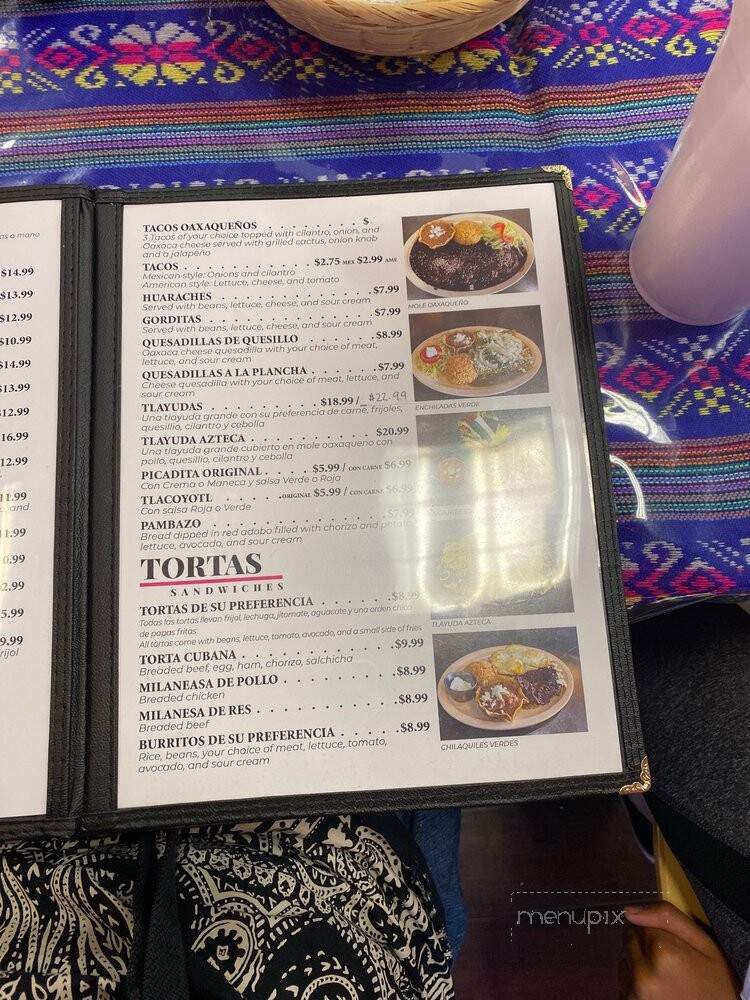 La Donita - Des Plaines, IL menu_pic