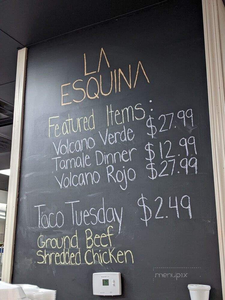 La Esquina Mexican Cafe - Jackson, MI menu_pic