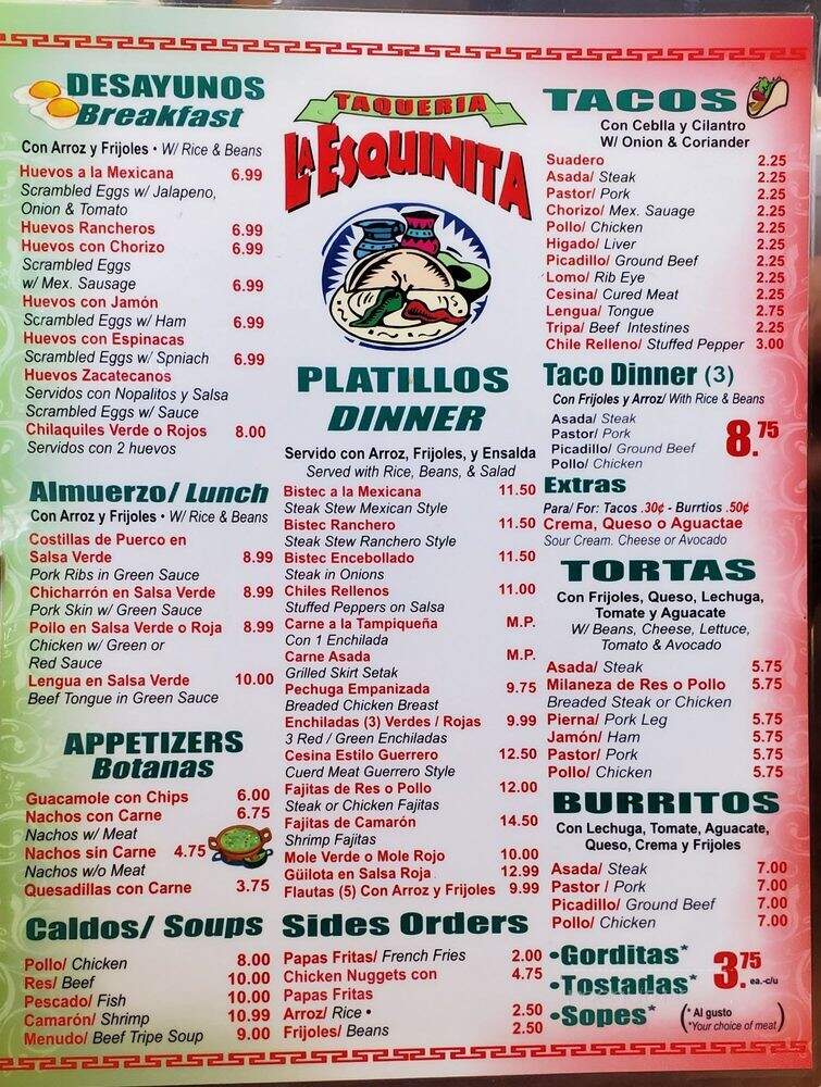 La Esquinita Taqueria - Elmwood Park, IL