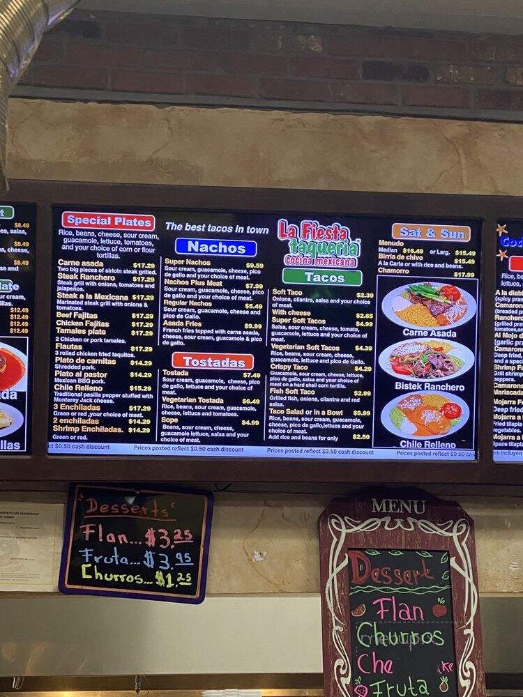 La Favorita - West Sacramento, CA menu_pic