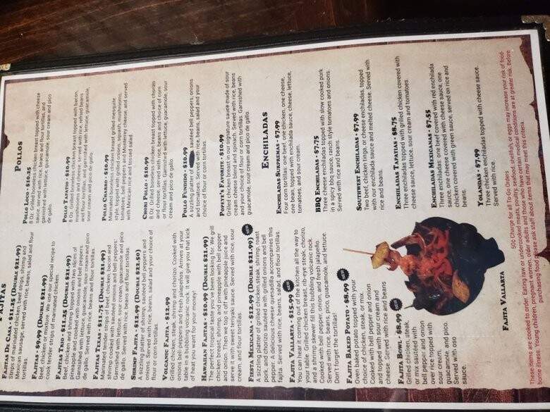 La Fiesta Grill - Trumann, AR menu_pic