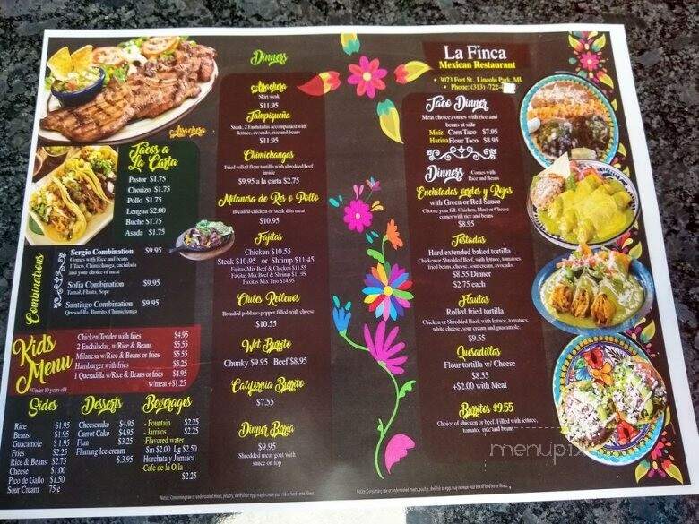 La Finca Mexican Restaurant - Lincoln Park, MI