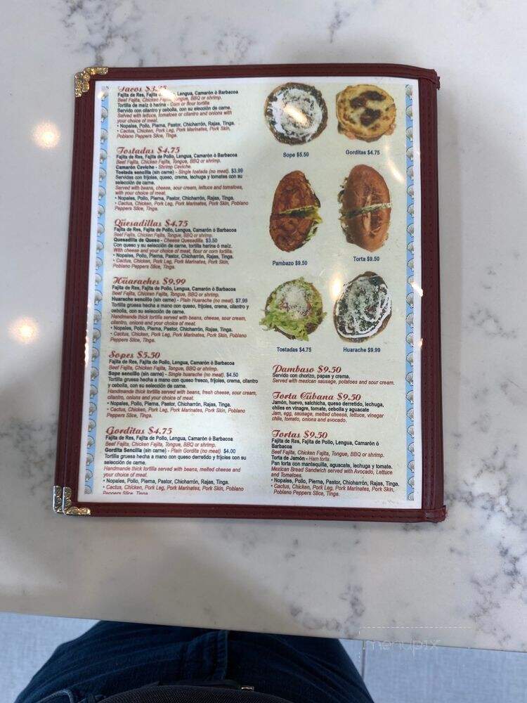Refresqueria Michuacan - Houston, TX menu_pic