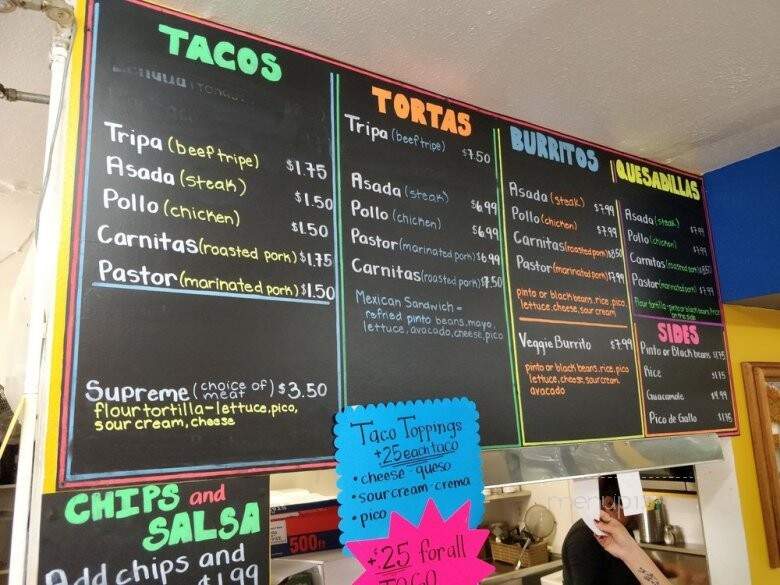 La Fondita Taqueria - Gallatin, TN menu_pic