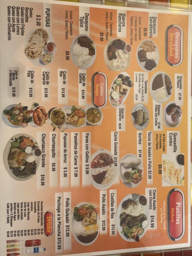 La Ilusion - Los Angeles, CA menu_pic