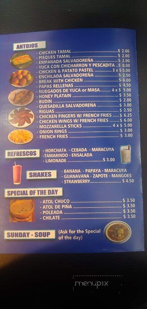 Ocoa Restaurant - Paterson, NJ menu_pic