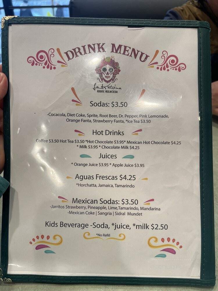 La Katrina - Morro Bay, CA menu_pic
