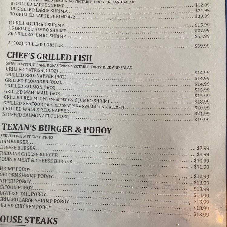 Soda Shoppe Cafe - Lake Jackson, TX menu_pic