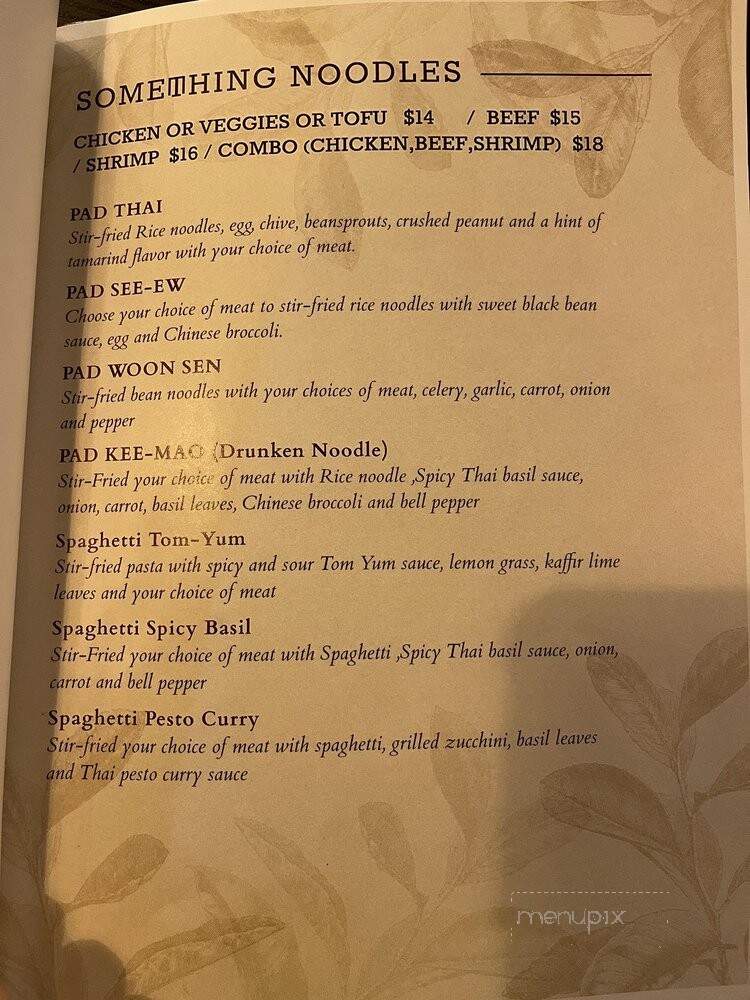 Lalarice Thai Eatery and More - Los Angeles, CA menu_pic