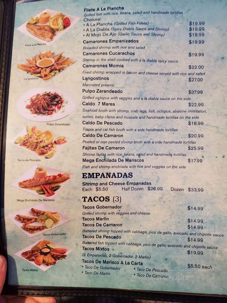 La Llorona Birria and Mariscos Restaurant - Lake Forest, CA menu_pic