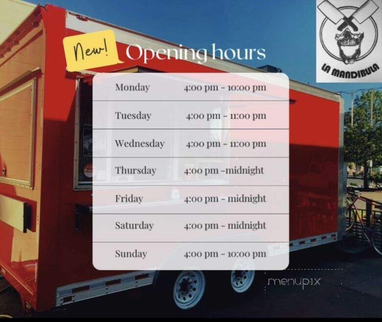 La Mandibula - Springfield, OR menu_pic