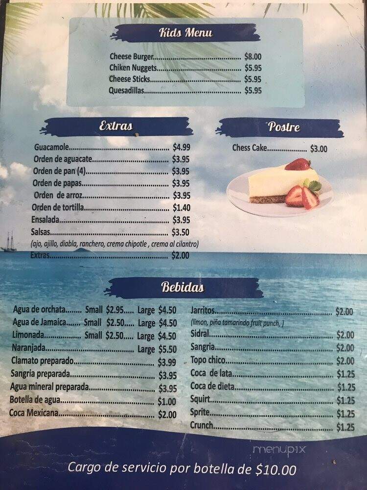 Langosta Nayarita - Chicago, IL menu_pic