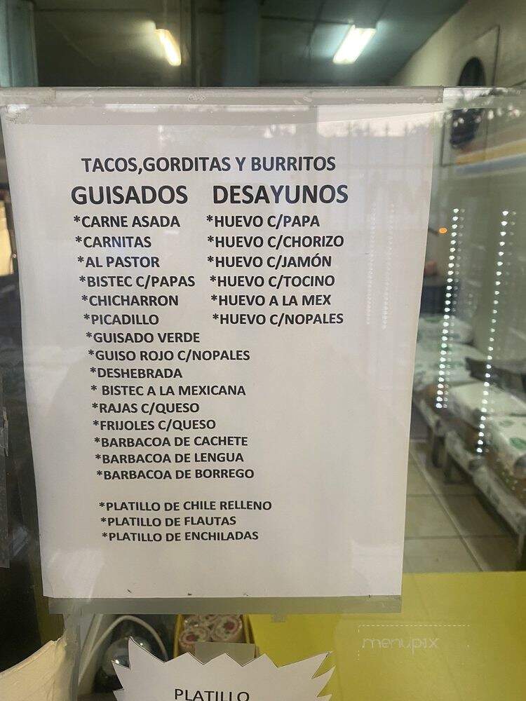 La Nueva Riograndense - Fort Worth, TX menu_pic