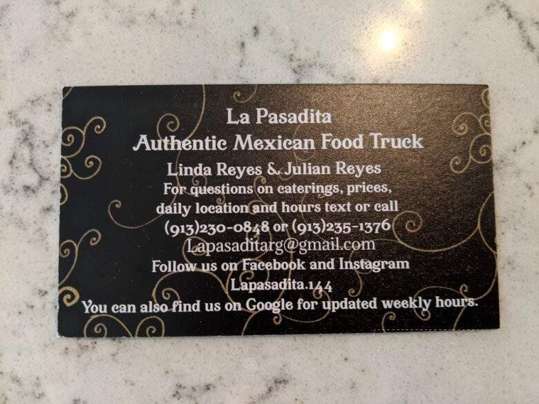 La Pasadita - Olathe, KS menu_pic