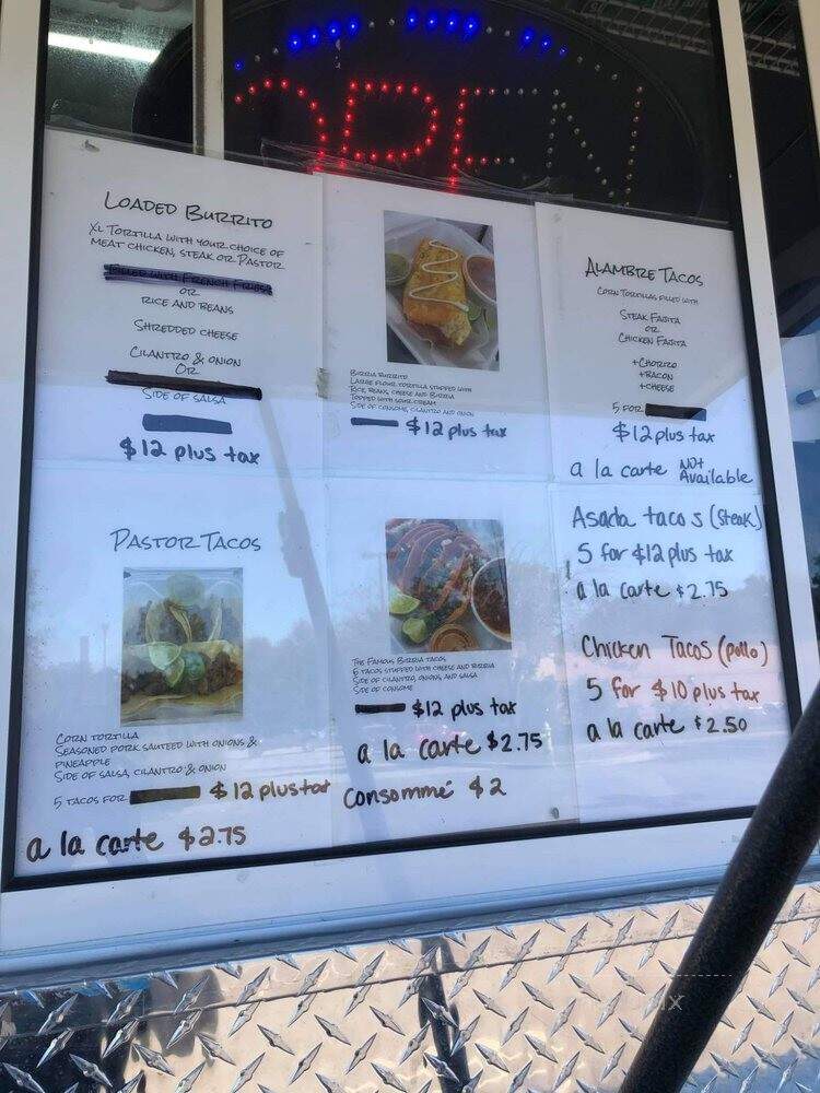 La Pasadita - Olathe, KS menu_pic