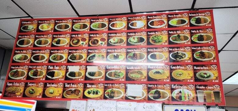 La Picosa - Dallas, TX menu_pic