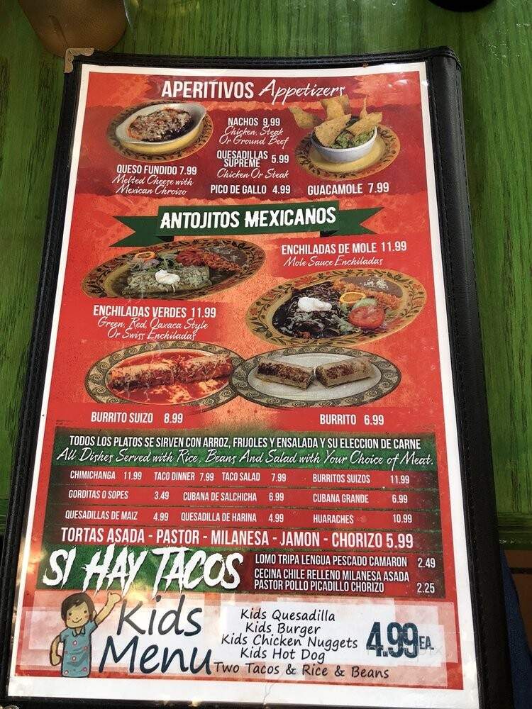 Tacos Y Mariscos la Pasadita - Palatine, IL menu_pic