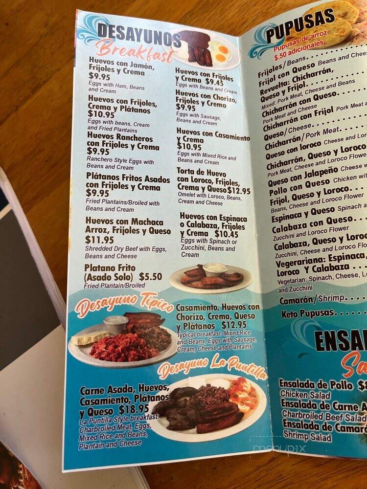 La Puntilla - South Gate, CA menu_pic