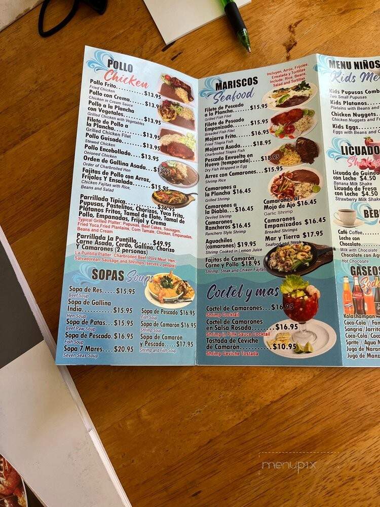 La Puntilla - South Gate, CA menu_pic