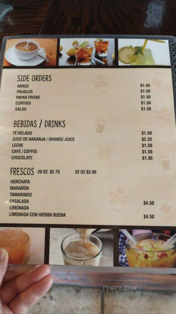 La Pupusa Loka - Houston, TX menu_pic