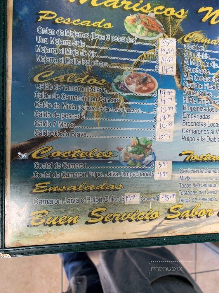 La Riviera Estilo Nayarit - Los Angeles, CA menu_pic