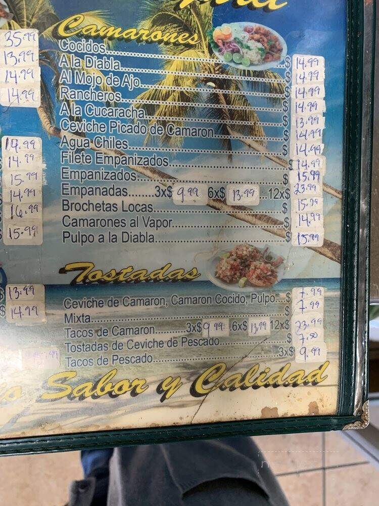 La Riviera Estilo Nayarit - Los Angeles, CA menu_pic