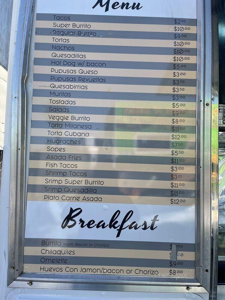 La Roca Food Truck - Walnut Creek, CA menu_pic