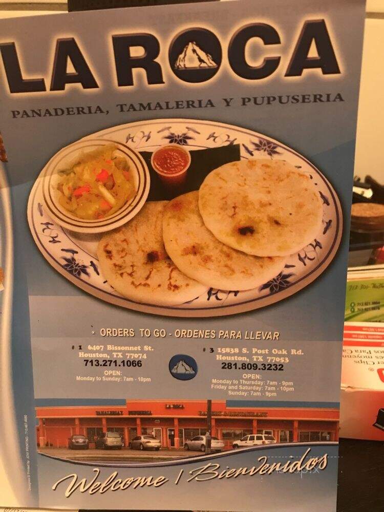 La Roca - Houston, TX menu_pic