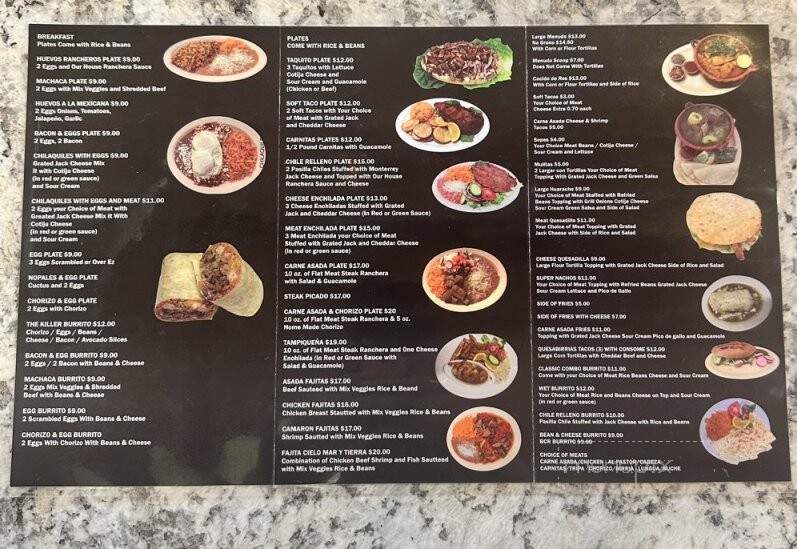 Larry's Tacos - Azusa, CA menu_pic