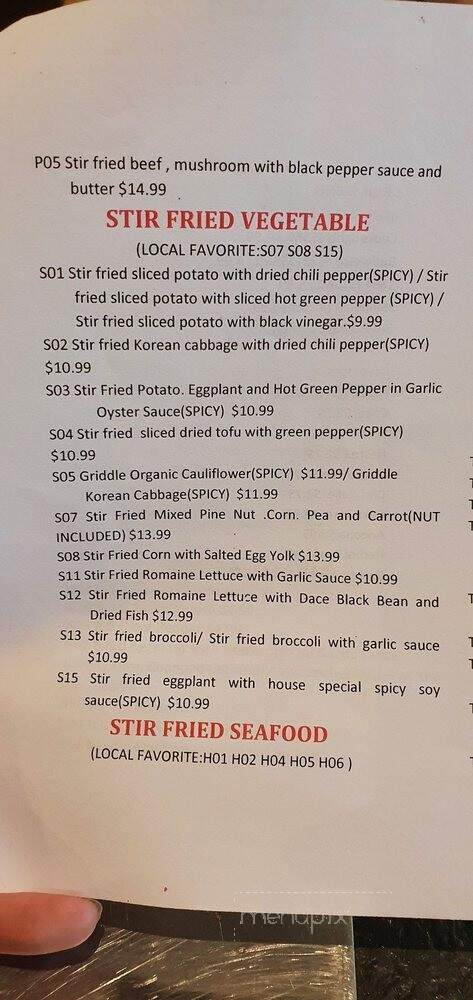 Lar's BBQ - Newmarket, ON menu_pic