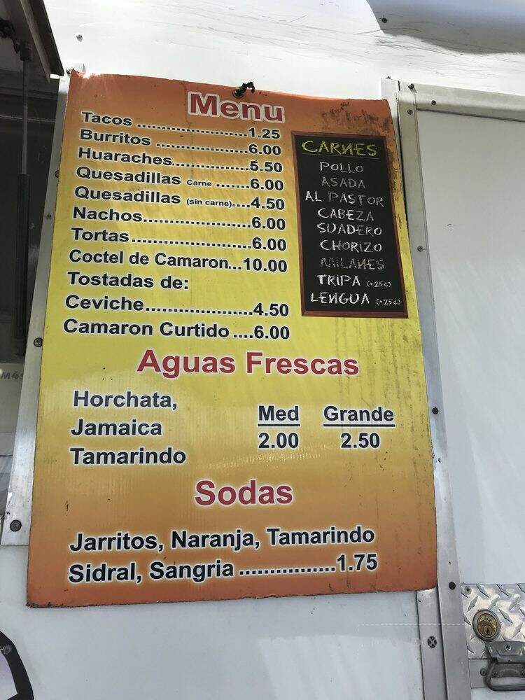 Las Adelitas - Bakersfield, CA menu_pic