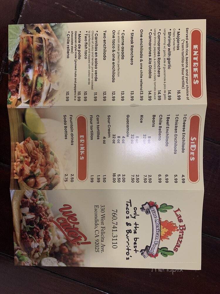 Las Brazas Mexican Food - Escondido, CA