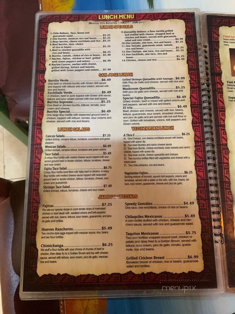 Las Brisas Mexican Restaurant - Durant, OK menu_pic
