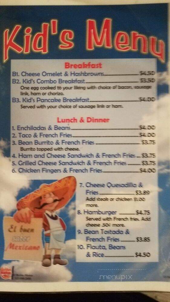 Las Chuladas - Denver, CO menu_pic