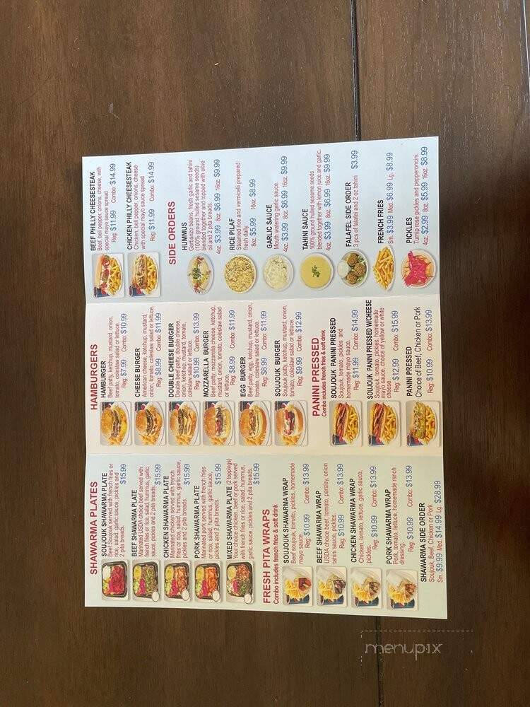 LA Shawarma - Los Angeles, CA menu_pic