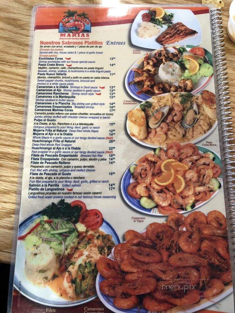 Las Islas Marias - Wichita, KS menu_pic