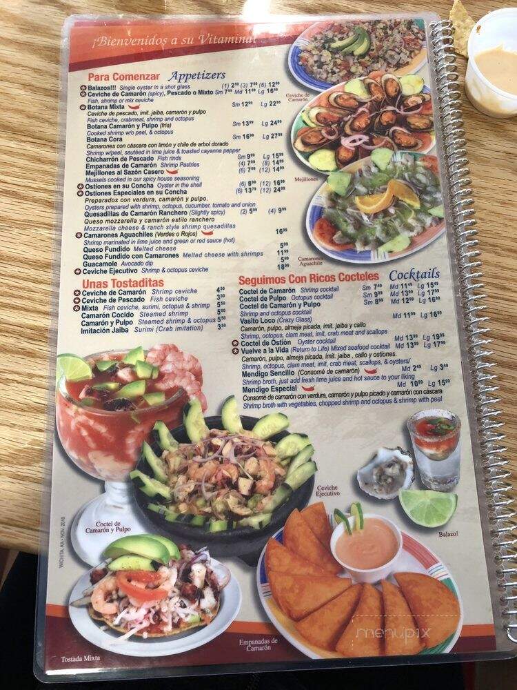 Las Islas Marias - Wichita, KS menu_pic