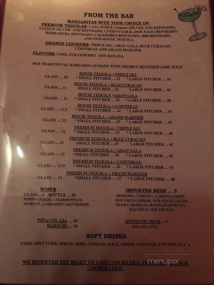 Las Mananitas Mexican - Chicago, IL menu_pic