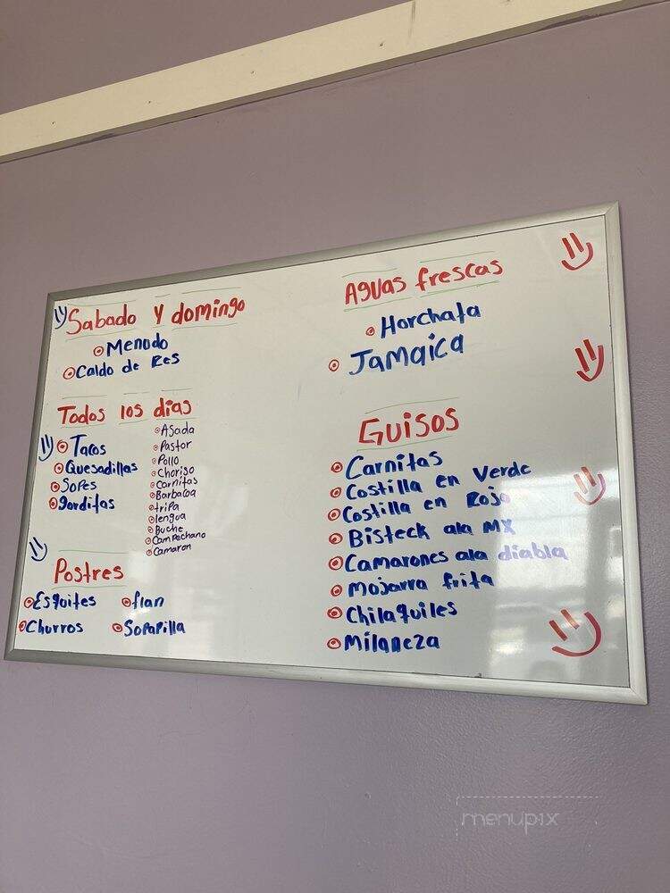 Las Pedrita's Mexican Restaurant - Florence, SC menu_pic